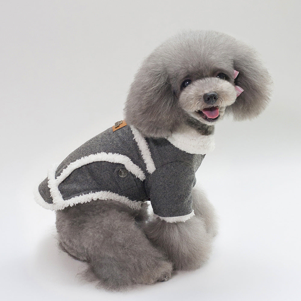 Winter Warm Velvet Dog Jacket