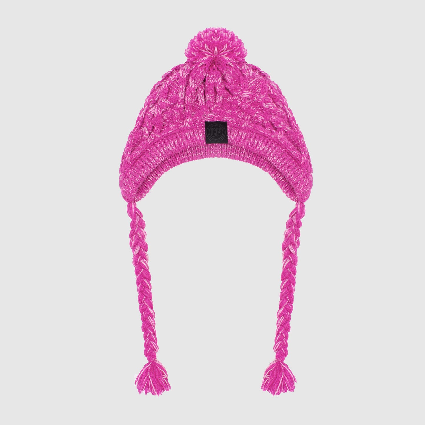 Fur Ball Windproof Fluffy Ball Knitted Pet Hat